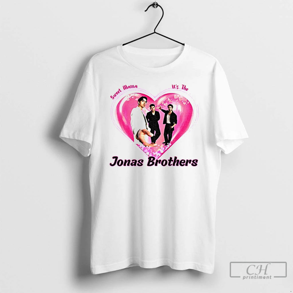 Classic Sweet Mama Its The Jonas Brothers Boyband Vintage T Shirts