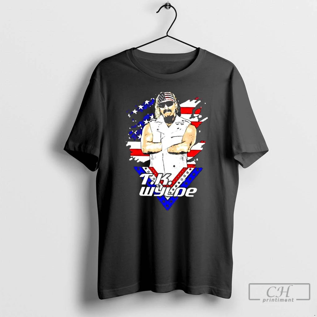 Classic T K Wylde True Patriot Us Flag T Shirts Hoodie Longsleeve
