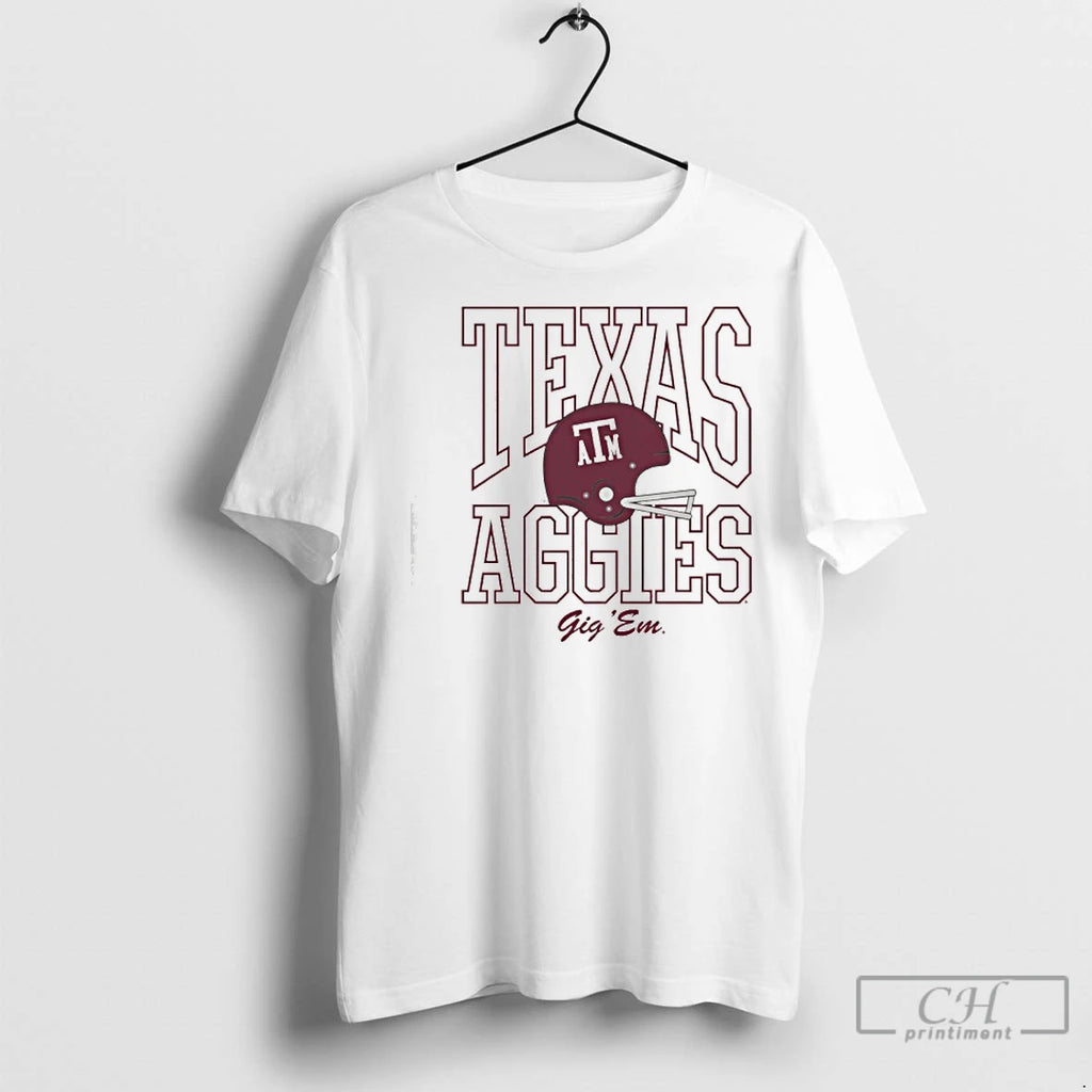 Classic Texas Am Aggies 1975 Football Ringer
