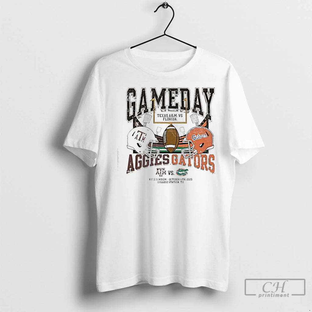Classic Texas Am Aggies Vs Florida Gators Kyle Stadium Gameday