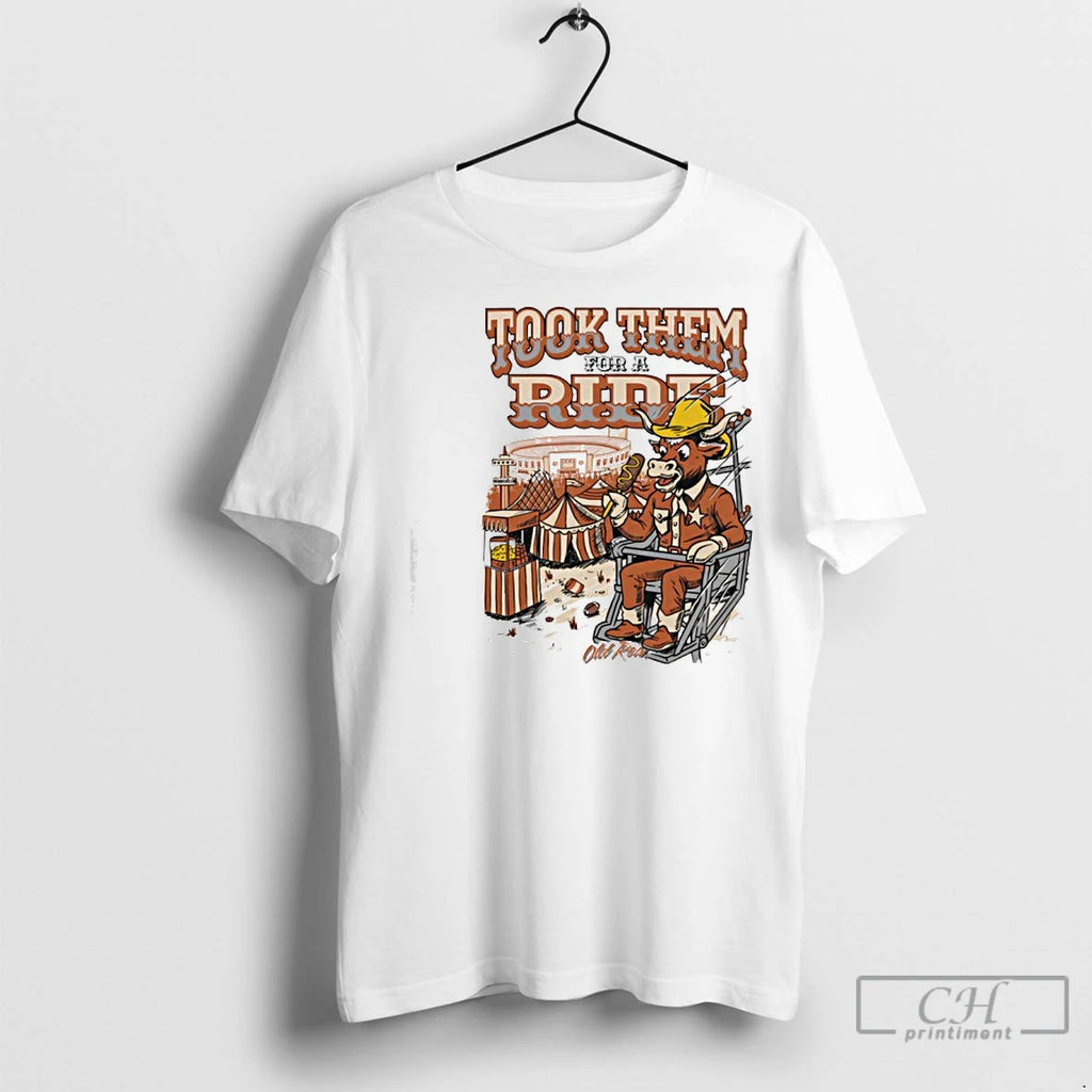 Classic Texas Longhorns Took Them For A Ride Pocket
