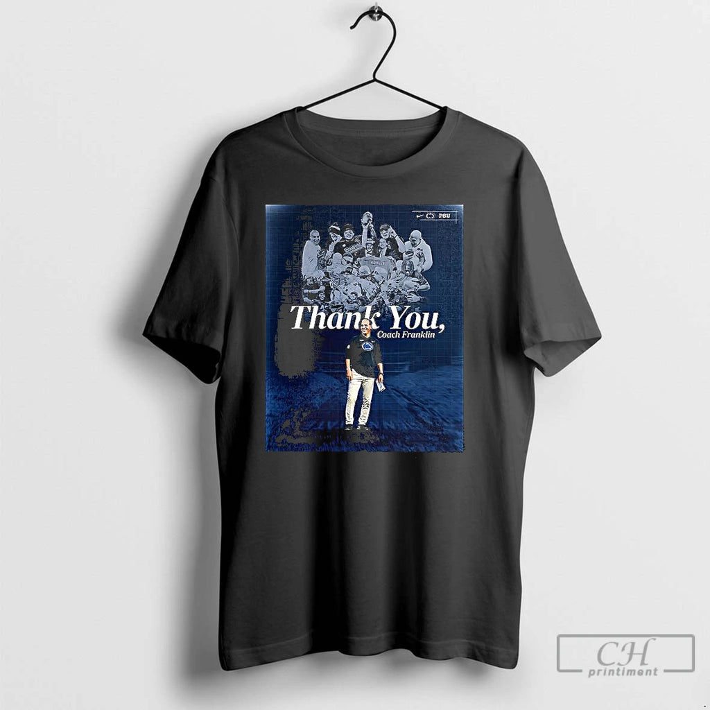 Classic Thank You Coach Franklin Penn State Football T Shirts