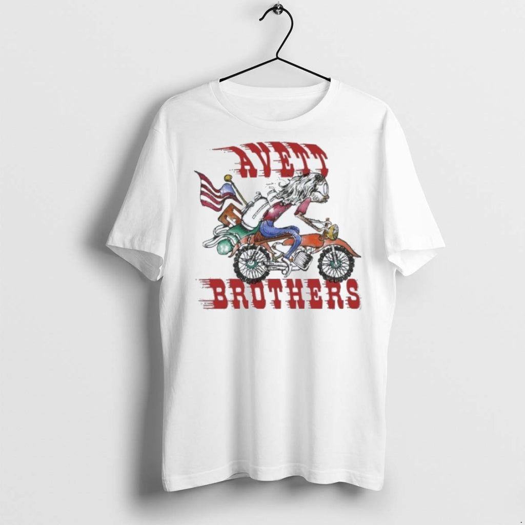 Classic The Avett Brothers Biker American Flag T Shirts