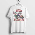 Classic The Avett Brothers Biker American Flag T Shirts