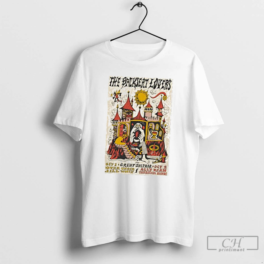 Classic The Backseat Lovers Tour Magna Utah 2025 T Shirts