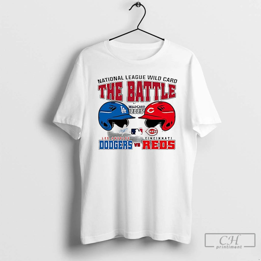 Classic The Battle Los Angeles Dodgers Vs Cincinnati Reds 2025 Mlb Nl Wild Card Matchup