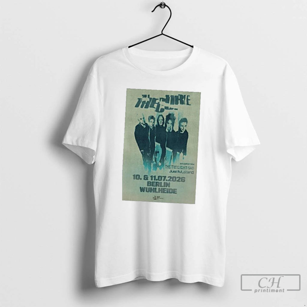 Classic The Cure Berlin Wuhlheide July 10 11 2026 Concert T Shirts