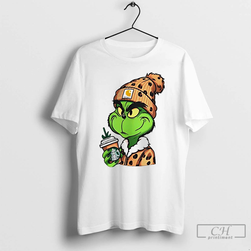 Classic The Grinch Christmas White T Shirts