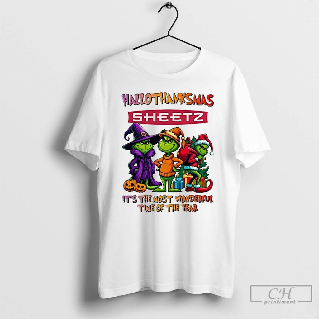 Classic The Grinch Sheetz Logo Hallothanksmas Its The Most Wonderful Time Of The Year