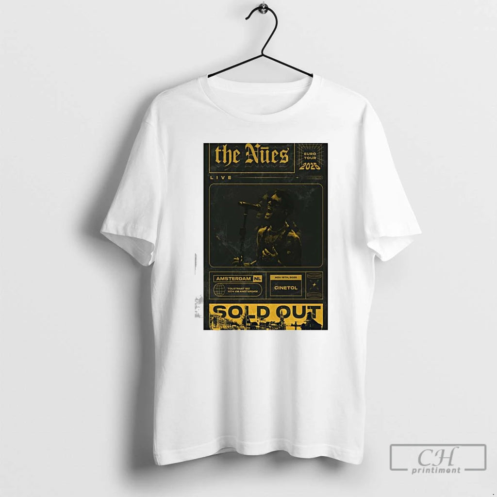 Classic The Nues Amsterdam Netherlands Euro Tour 2025 T Shirts Hoodie Longsleeve