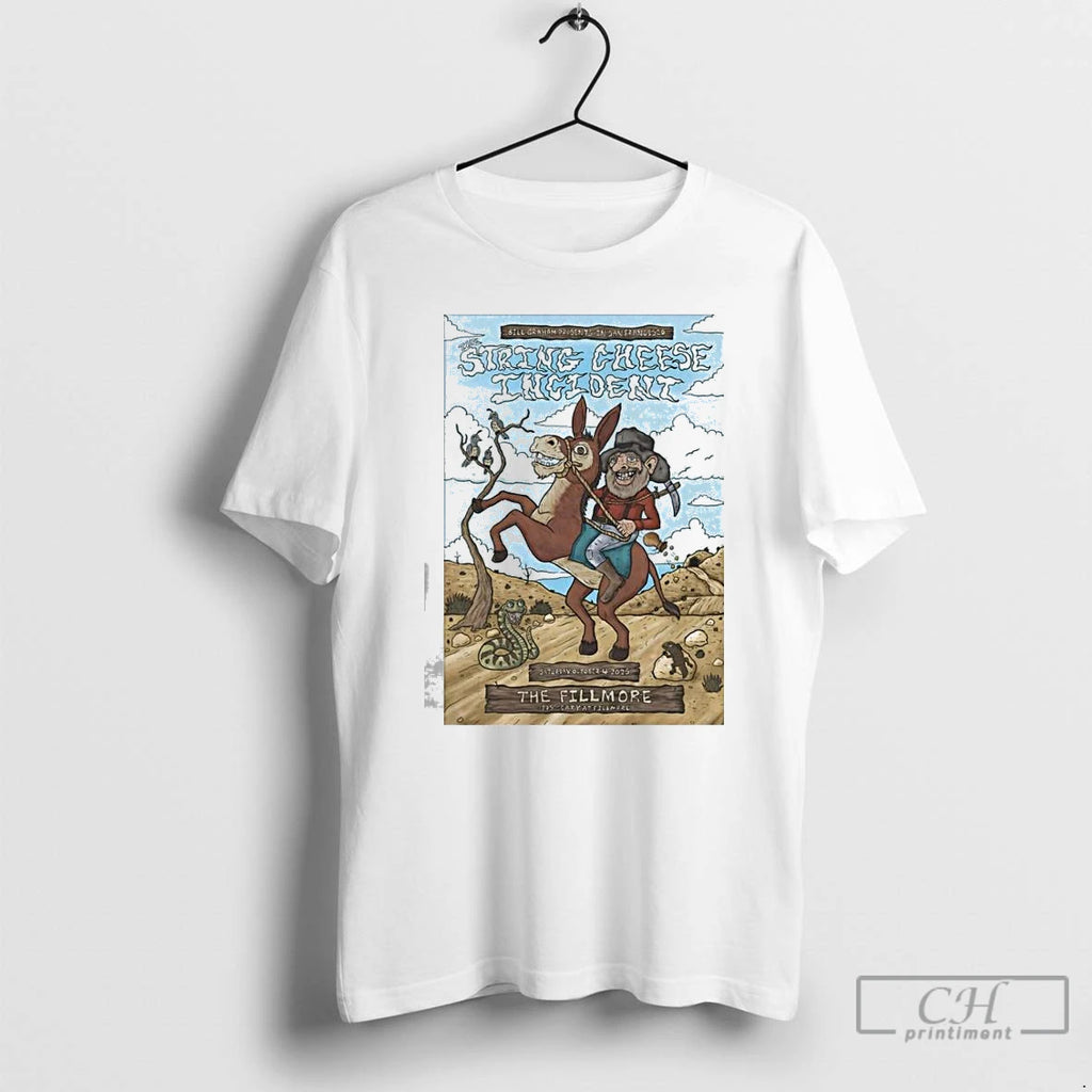 Classic The String Cheese Incident At The Fillmore On Oct 4 2025 T Shirts