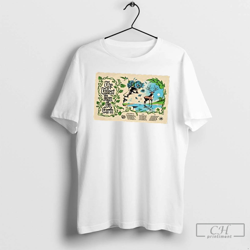 Classic The Tallest Man On Earth North American Tour 2025 T Shirts