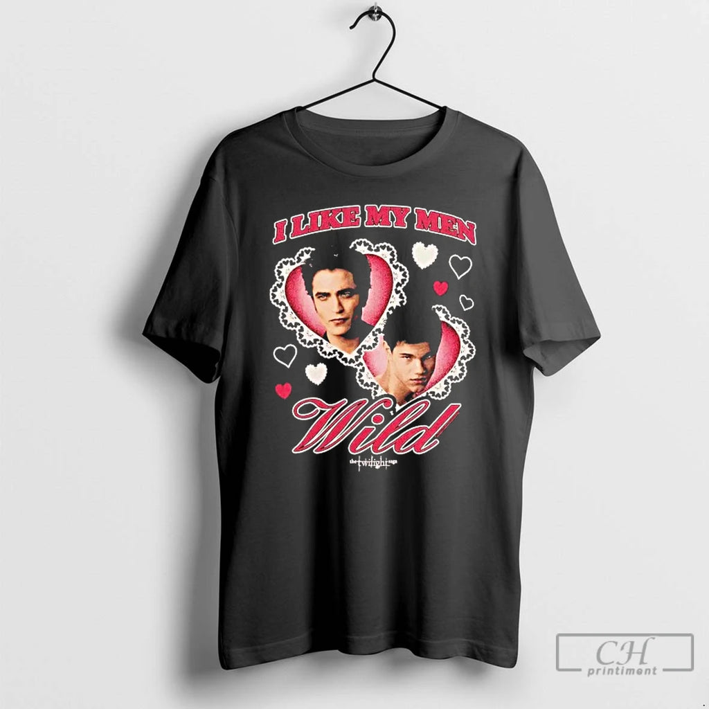 Classic The Twilight Saga Edward Jacob Hearts T Shirts Hoodie Longsleeve