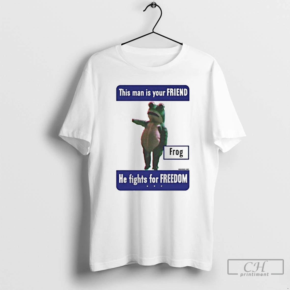 Classic This Man Is Your Friend Portland Frog Anti Ice T Shirts