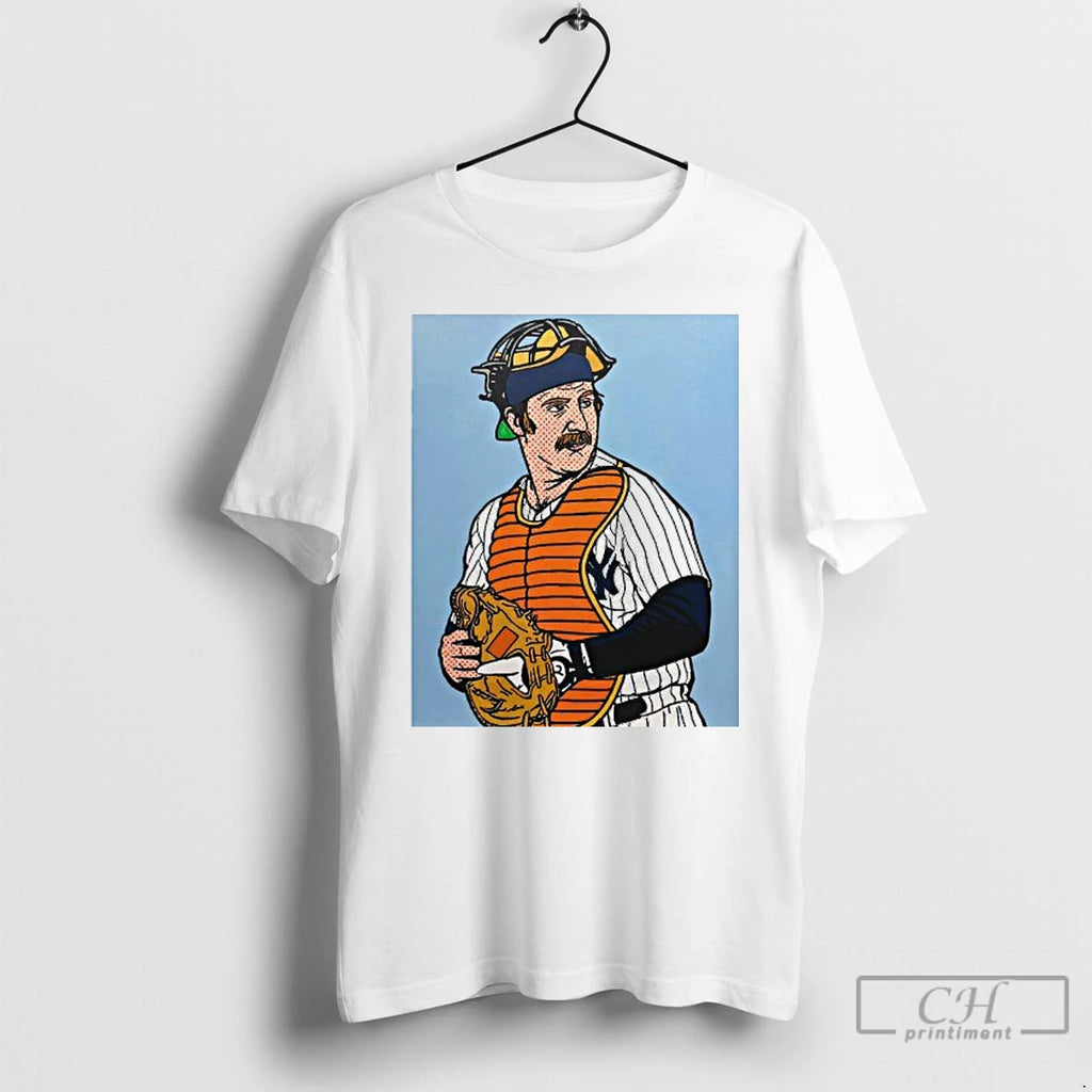 Classic Thurman Munson New York Yankees 2025 Graphic Mens White Tee T Shirts