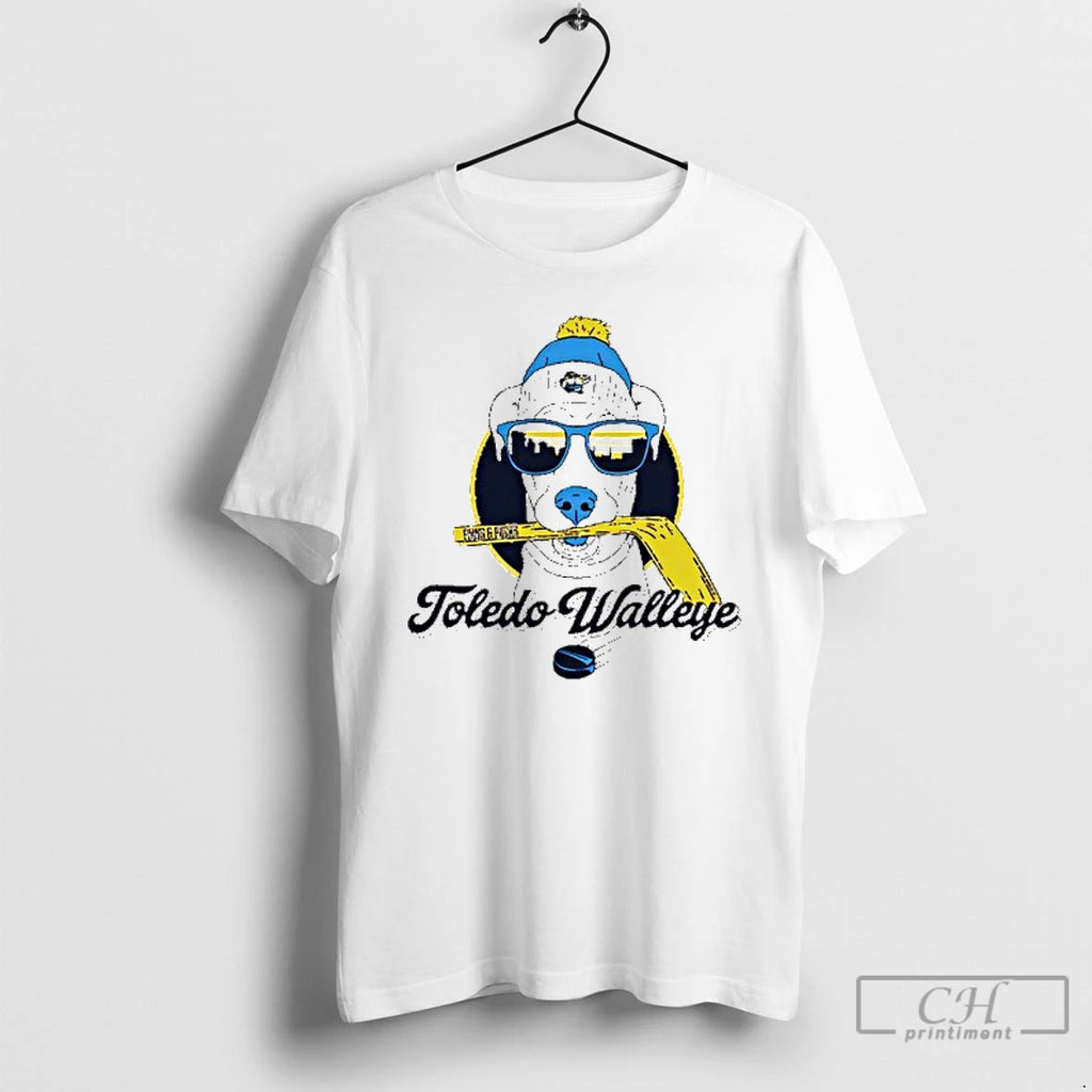 Classic Toledo Walleye Paws Pucks T Shirts Hoodie Longsleeve