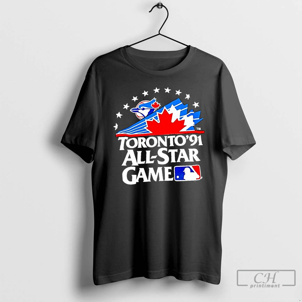 Classic Toronto Blue Jays 91 All Star Game T Shirts Hoodie Longsleeve