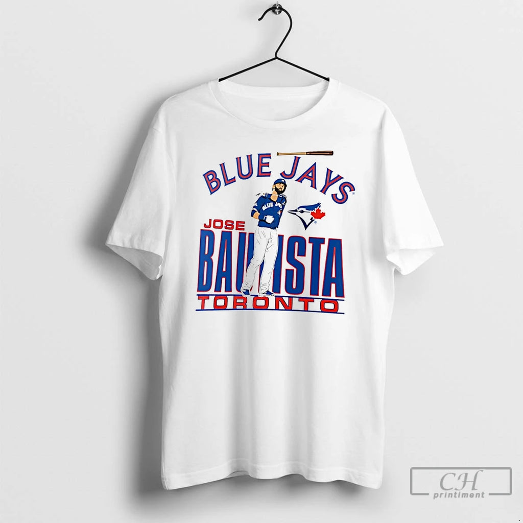 Classic Toronto Blue Jays Jose Bautista Swing T Shirts Hoodie Longsleeve