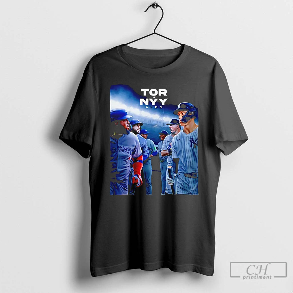 Classic Toronto Blue Jays Vs New York Yankees 2025 Alds Matchup T Shirts Hoodie Longsleeve