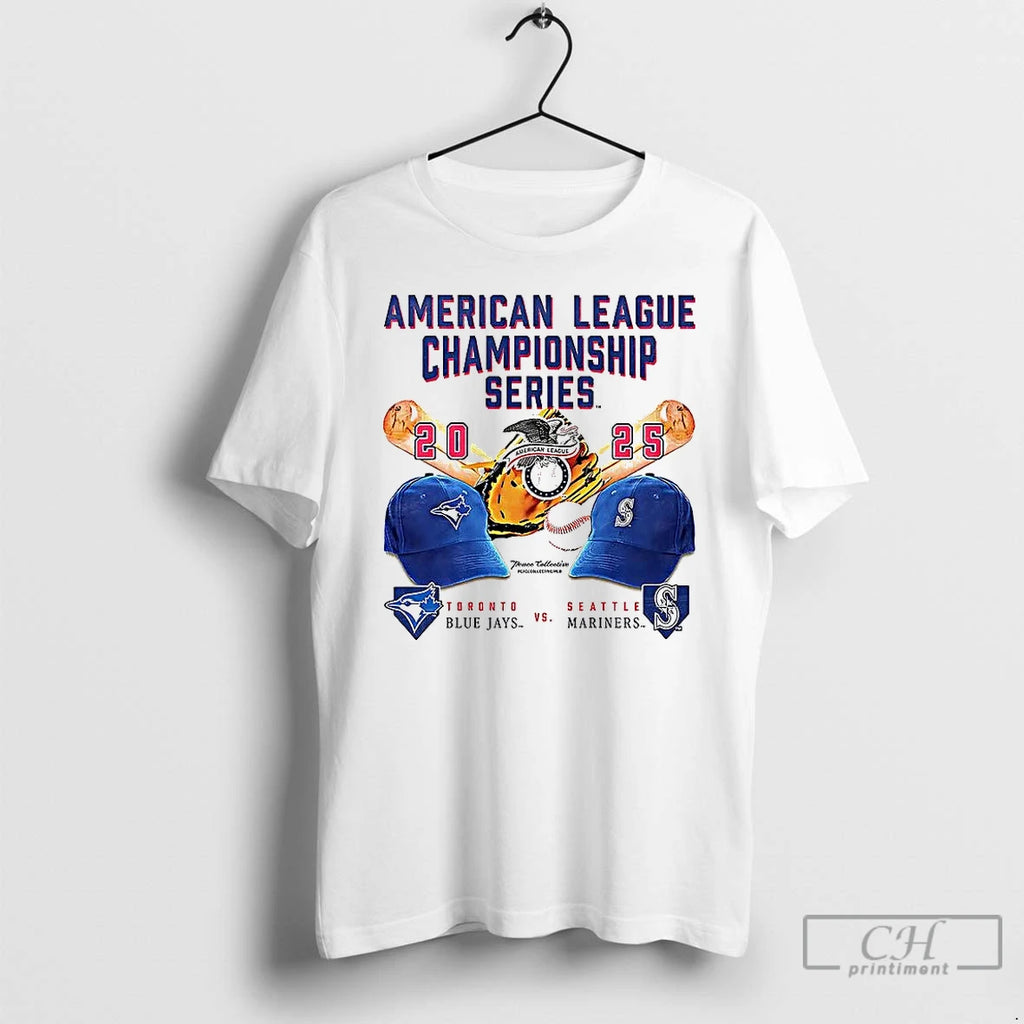 Classic Toronto Blue Jays Vs Seattle Mariners Alcs 2025 T Shirts