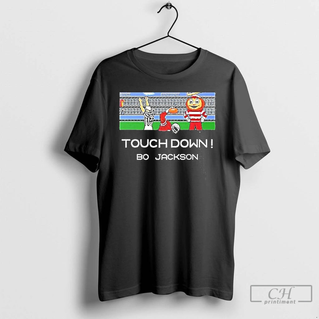 Classic Touchdown Bo Jackson T Shirts Hoodie Longsleeve