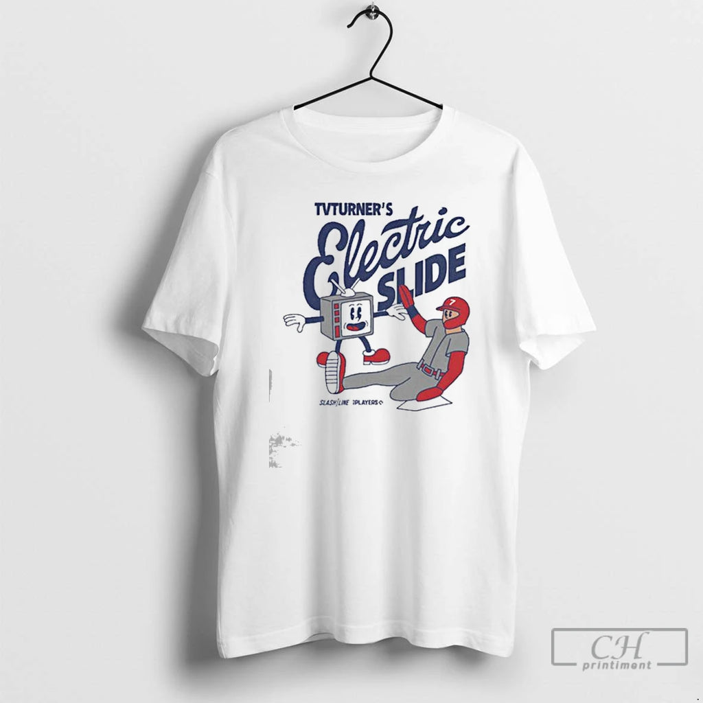 Classic Trea Turner Electric Slide T Shirts Hoodie Longsleeve