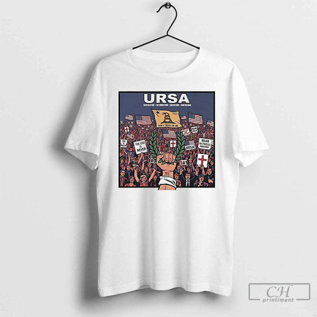 Classic Ursa Unification Retribution Salvation Americana T Shirts