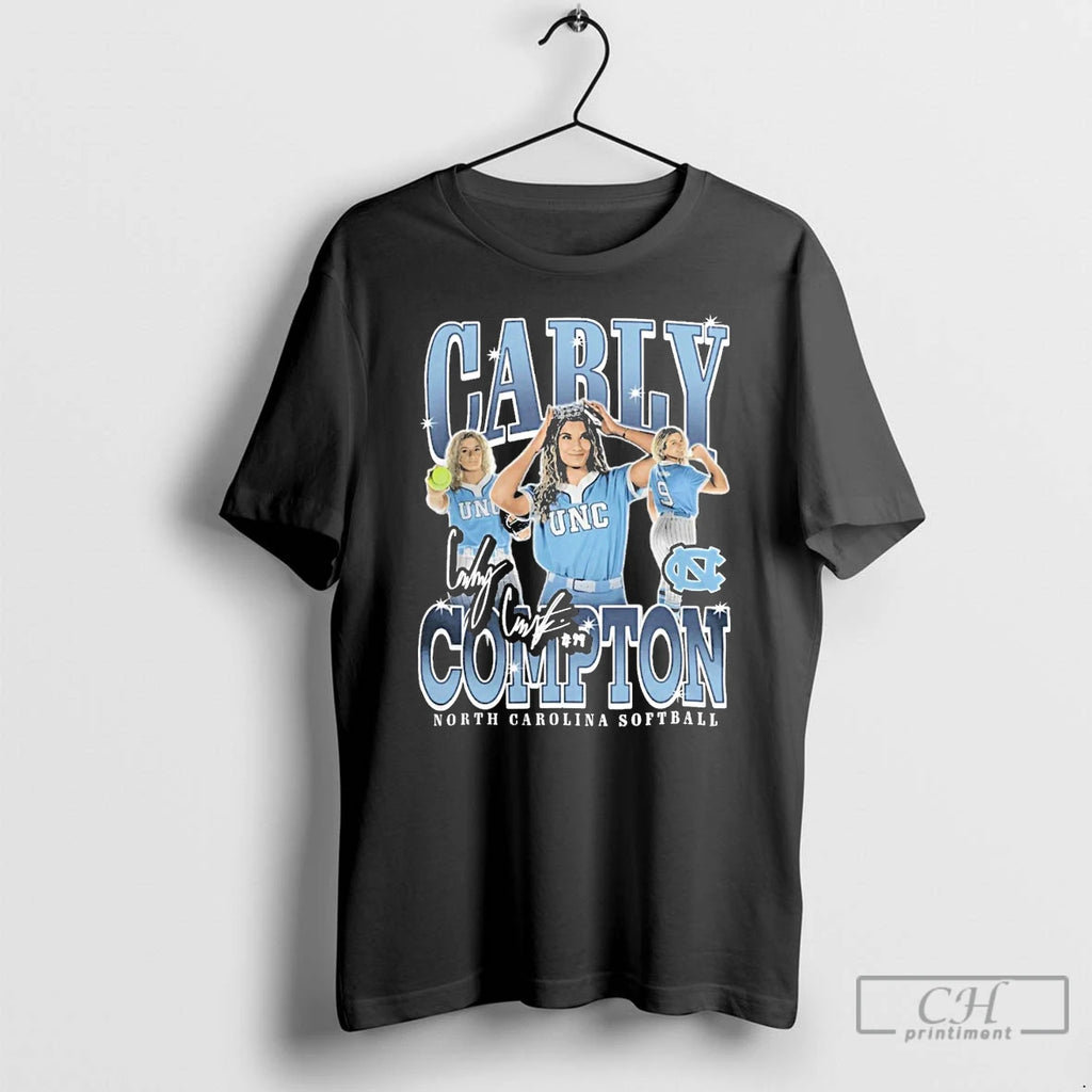 Classic Unc Softball Carly Compton Retro 90s T Shirts Hoodie Longsleeve