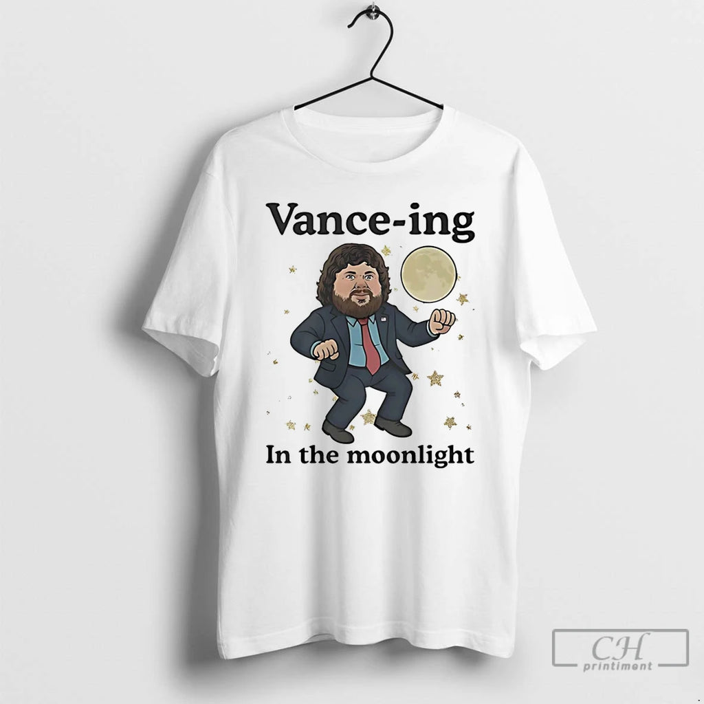 Classic Vance Ing In The Moonlight Jd Vance Meme T Shirts Hoodie Longsleeve