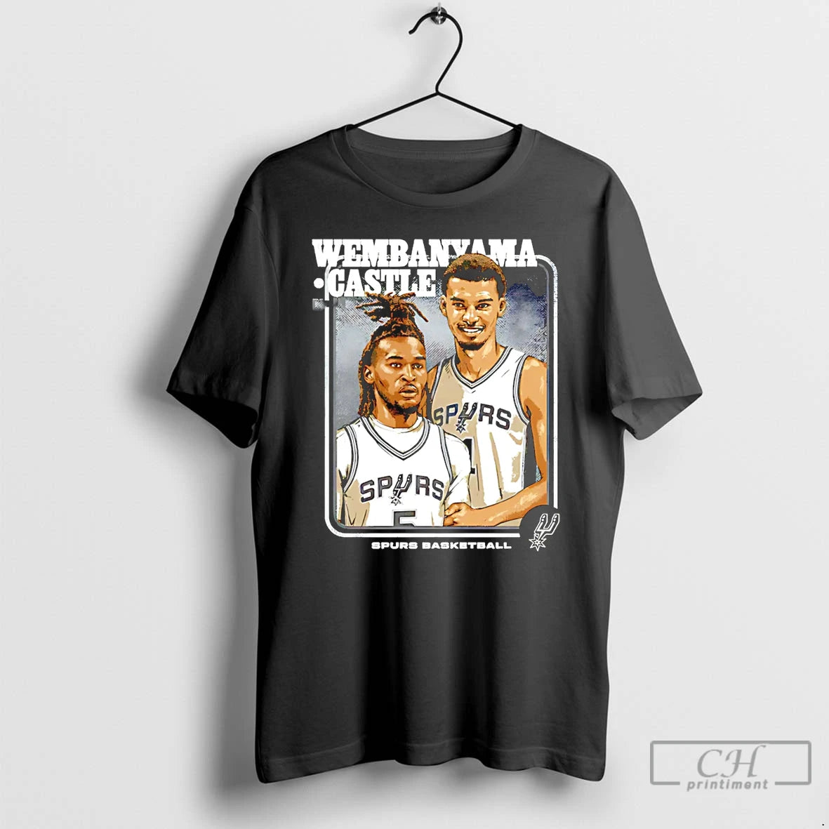 Classic Victor Wembanyama Stephon Castle San Antonio Spurs Step Brothers