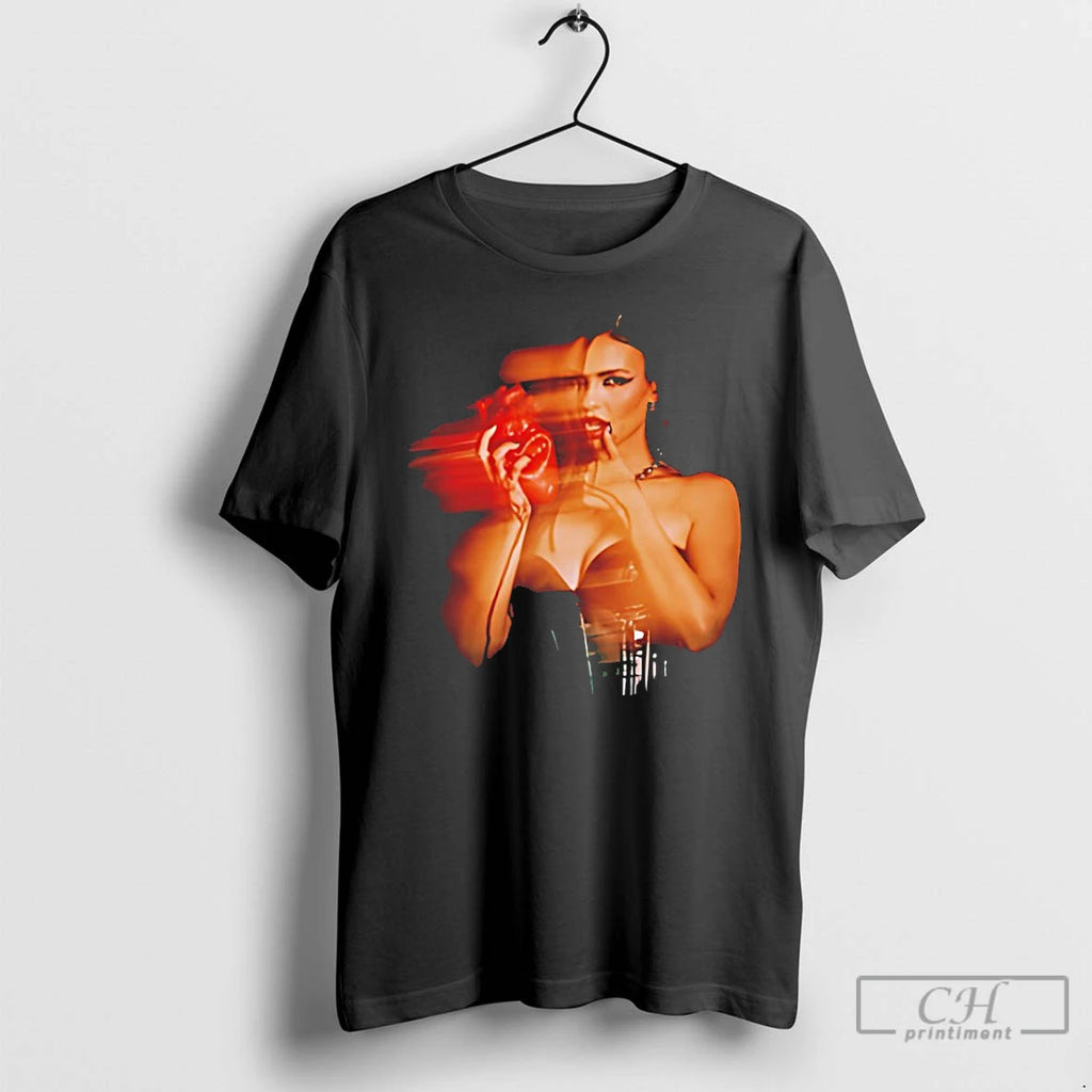 Classic Victoria Justice Love Zombie Glitch T Shirts