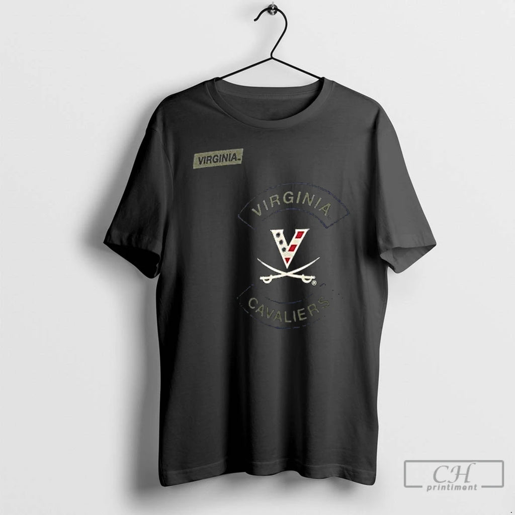 Classic Virginia Cavaliers 2025 Military Appreciation Long Sleve T Shirts Hoodie Longsleeve