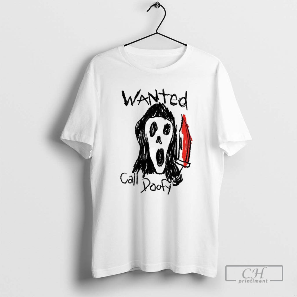 Classic Wanted Call Doofy Halloween Two Sided Mugs And T Shirts