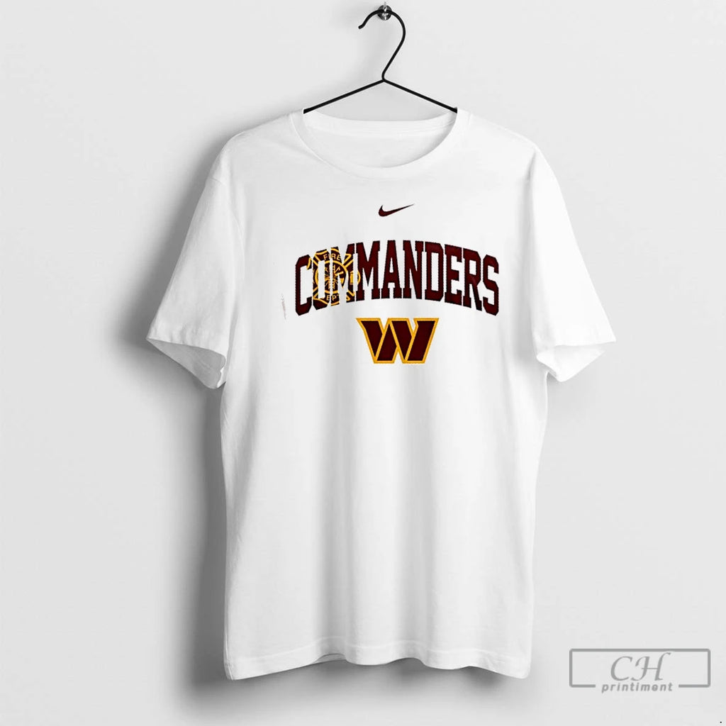 Classic Washington Commanders Football Fire Dept First In Last Out 2 Sided