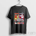 Classic Washington Redskins Daniels And Washington Capitals Ovechkin Signature Player City Blackshirt T Shirts