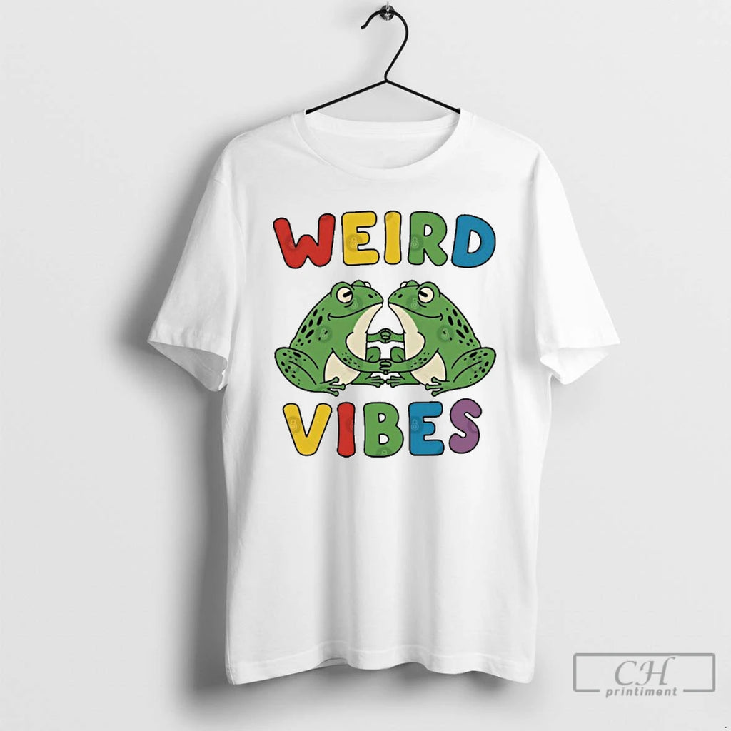 Classic Weird Vibes Portland Frog Toad T Shirts