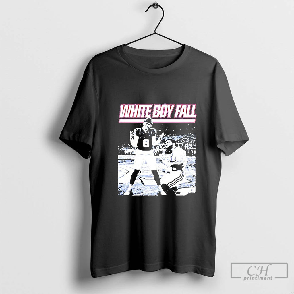 Classic White Boy Fall Jaxson Dart And Cam Skattebo New York Giants Blackshirt T Shirts