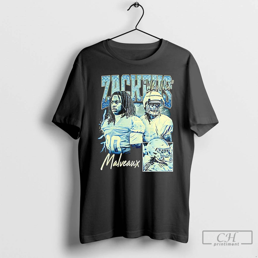 Classic Zackeus Malveaux Why Not Graphic Vintage T Shirts Hoodie Longsleeve