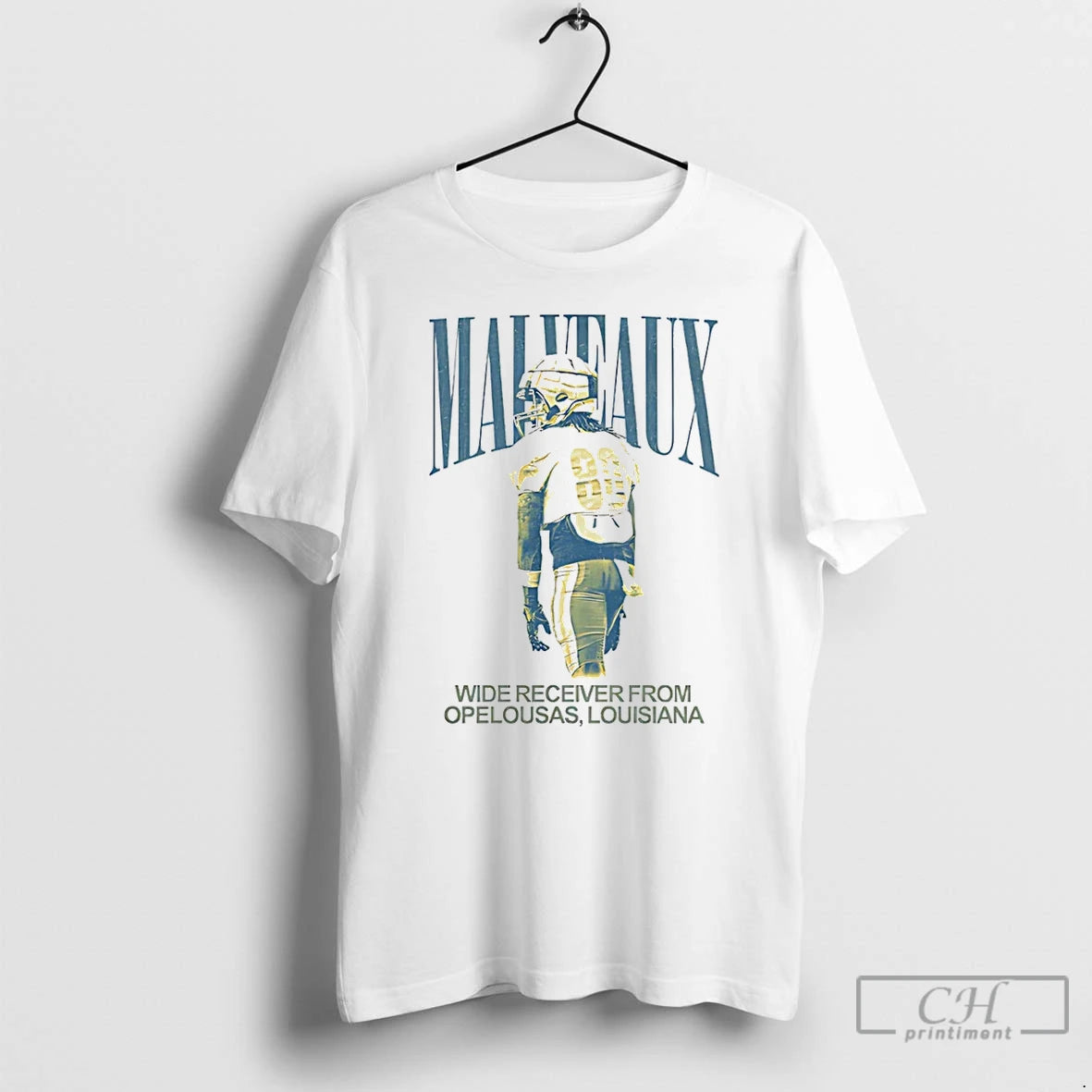 Classic Zackeus Malveaux Wide Receiver From Opelousas Louisiana Vintage T Shirts Hoodie Longsleeve
