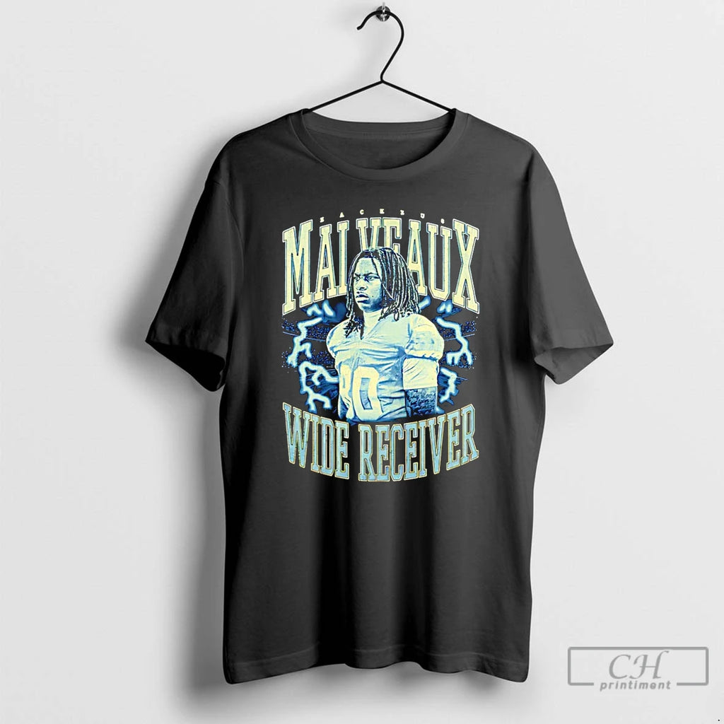 Classic Zackeus Malveaux Wide Receiver Vintage T Shirts Hoodie Longsleeve