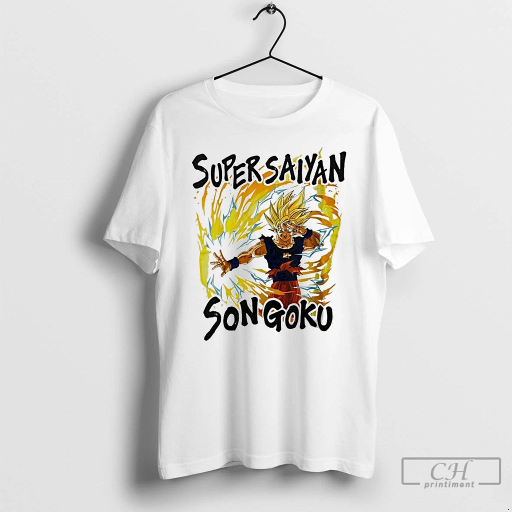 Classic Julio Rodriguez Mariners Super Saiyan Son Goku T Shirts