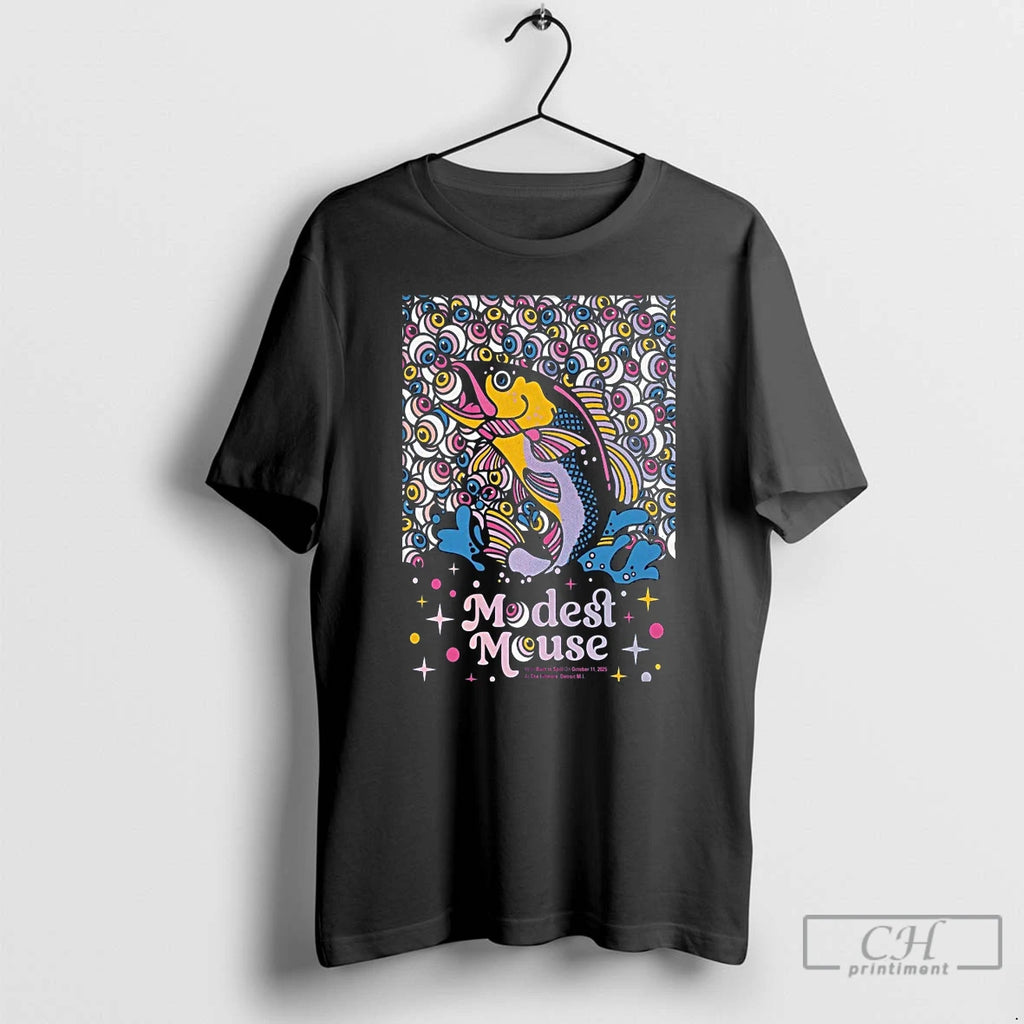 Classic Modest Mouse Oct 11 2025 Detroit Mi The Fillmore Detroit Tour T Shirts