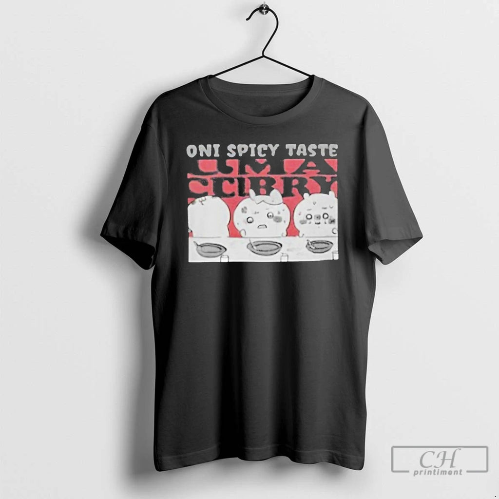 Classic Oni Spicy Taste Uma Curry T Shirts