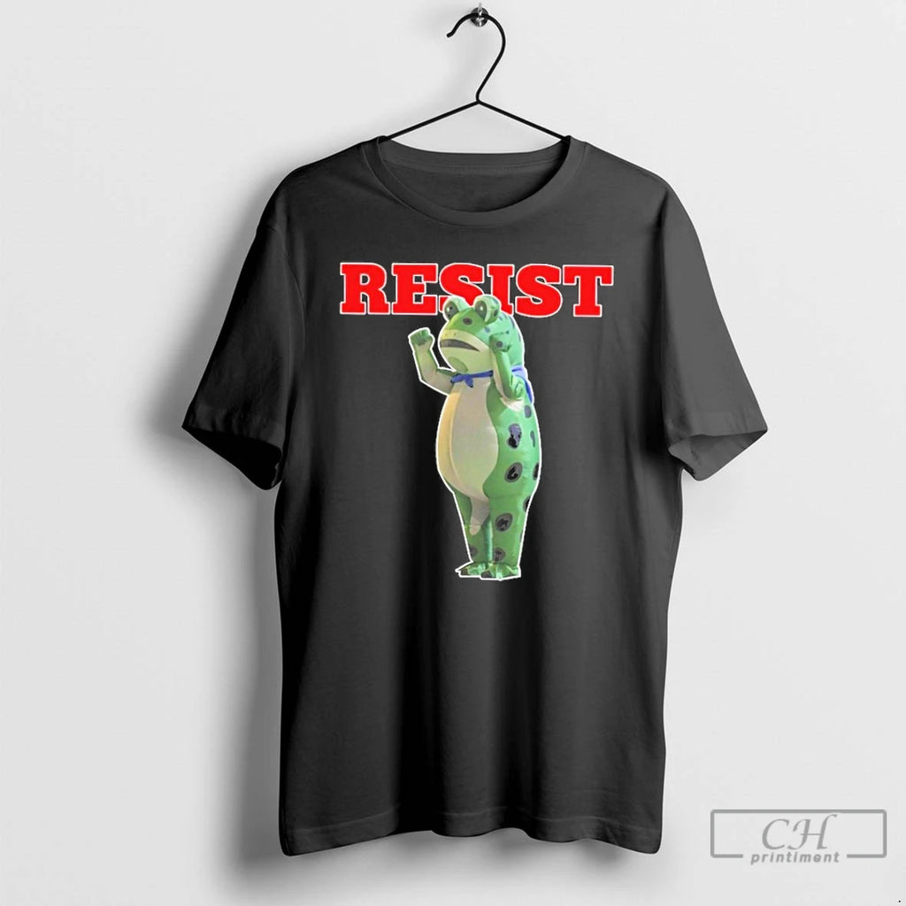 Classic Portland Frog Protest Resist Resist Tees Protest Shirts Protest Frog Tee Abolish Ice