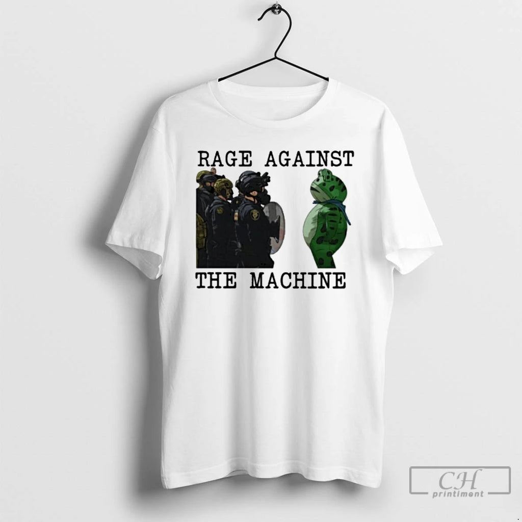 Classic Rage Against The Machine Frog Anti Ice 2025 T Shirts