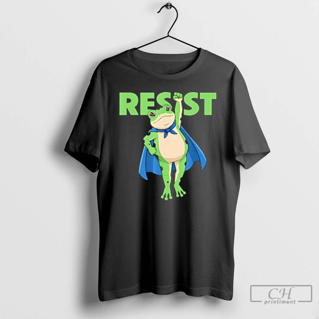 Classic Resist Portland 2025 Frog Empower Justice Equality Art T Shirts