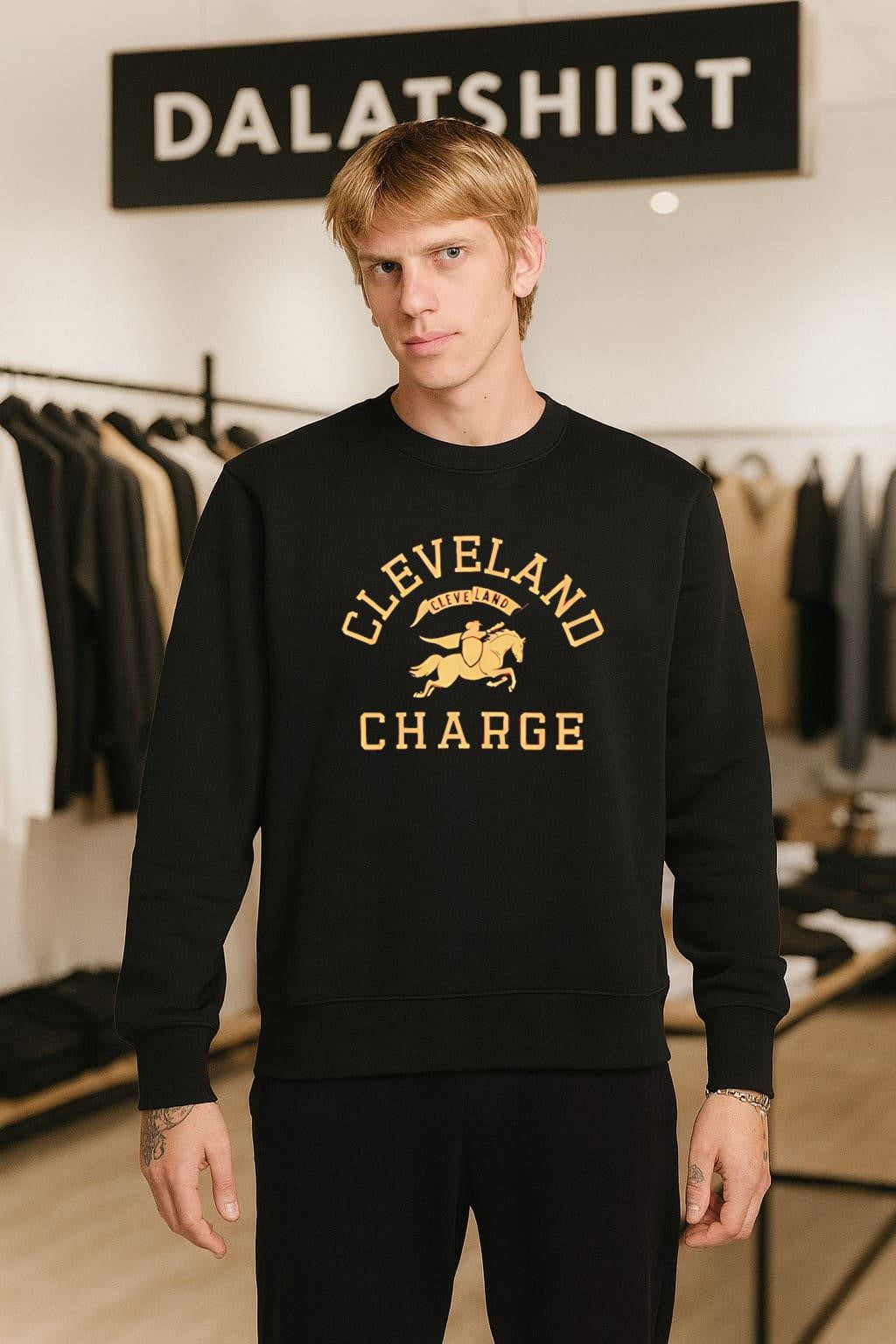 Cleveland Charge Knight Riding Horse Logo shirt