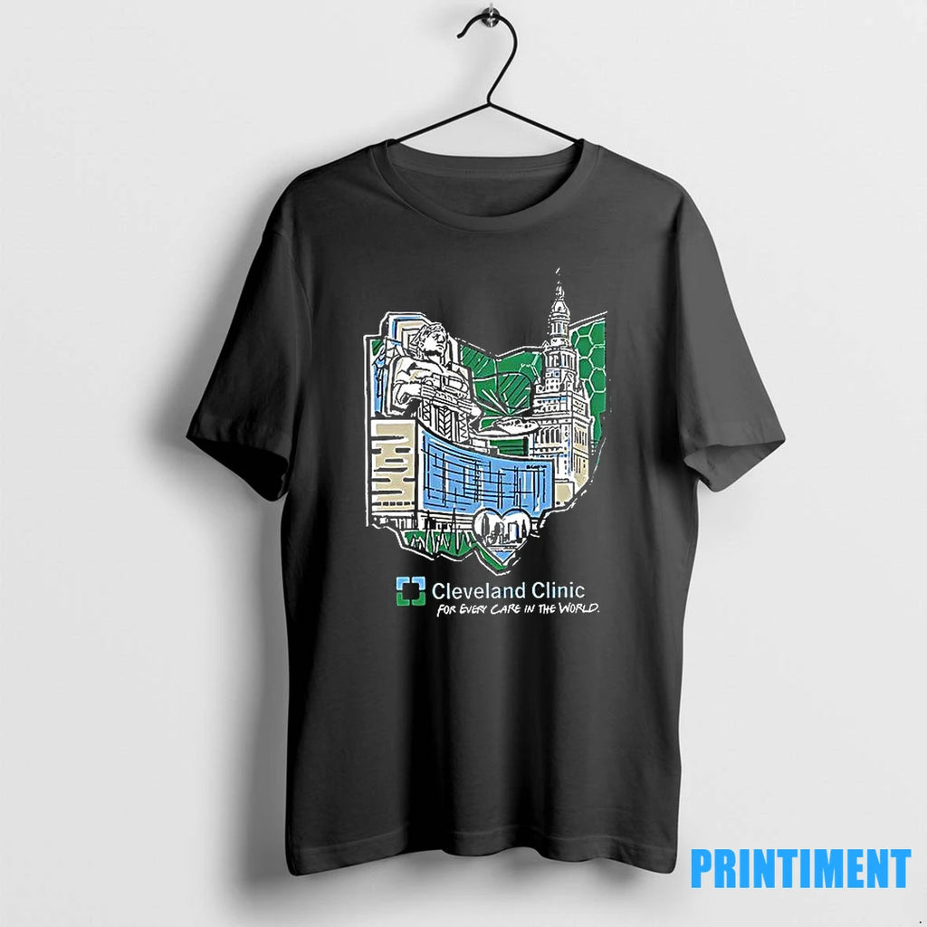 Cleveland Clinic Ohio For Every Care In The World Tshirts Sweater