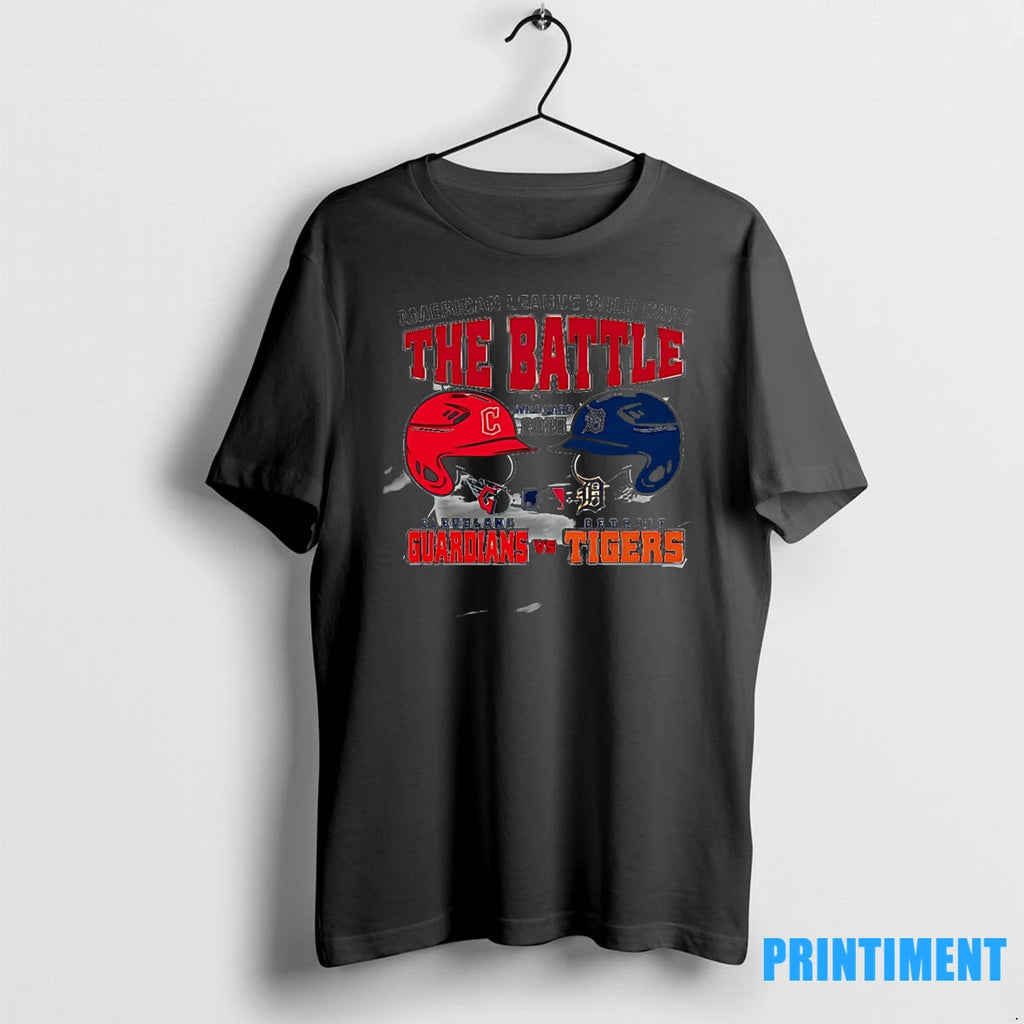 Cleveland Guardians Vs Detroit Tigers 2025 Mlb Wild Card The Battle Tshirts Sweater