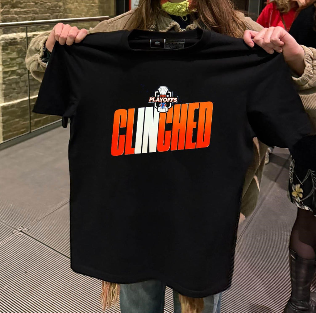 Clinched 2026 Playoffs Basketball Sports Event shirt